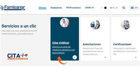 cita medica cafam famisanar|¡Agendar tu cita médica en consulta virtual es muy fácil!